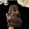 Pantalones Deportivos de Invierno para Hombre, Estilo Nuevo, con Terciopelo Plus, Engrosados, de Alta Gama, Chenilla, Pierna Recta, Holgados, Pierna Ancha, Tallas Grandes, Pantalones Casuales para Hombre