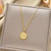 Moda Leve Luxo Titânio Colar de Aço Feminino Simples All-match Requintado Pingente de Zircão Internet Celebridade Clavícula Cadeia Nicho Jóias de Alta Qualidade