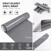 Película para cambio de color de coche, color gris nardo cristal ultra brillante para mascotas, película para carrocería de coche, resistente a los arañazos, resistente al desgaste, resistente a los rayos UV, película para motocicleta