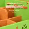 Caja de Almacenamiento de Escritorio de Fieltro Hecha a Medida Transfronteriza de Fábrica Original con Estructura de Ensamblaje Machihembrado, Dispensador de Pañuelos con Múltiples Compartimentos, Soporte Integrado para Teléfono