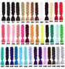 Peluca de moda transfronteriza chica hot un solo color linterna trenza burbuja chica cola de caballo peluca color trenza burbuja tocado
