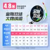 Xiao Xianlang King Kong Nudo Doble Set de Línea Sin Pérdida Línea de Pesca Genuina Set Atado Producto de Pesca Terminado Completo Línea Principal Tira Fuerte