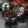 Bola de tempero de aço inoxidável multi-funcional tesouro de sabor bola de chá bola de tempero para hot pot bola de tempero funil de chá utensílio de cozinha