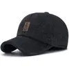 Gorros Cálidos de Otoño e Invierno para Hombres de Mediana Edad y Mayores, Gorros de Algodón a Prueba de Frío que Protegen los Oídos para Ciclismo al Aire Libre y Caminatas Matutinas Tempranas, Gorras de Béisbol Populares para Personas Mayores