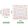 Servilletas Impresas de Feliz Pascua Amazon Servilletas de Papel Desechables Comerciales Suministros de Decoración para Fiesta de Pascua