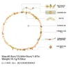 Collar de Piedras Naturales Irregulares de Color Cálido Dopamina Cadena para Clavícula de Grava Estilo Bohemio de Nicho Personalizado