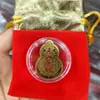 Pegatinas Doradas para Teléfono Bolsa de la Suerte Princesa Por Favor Hazte Rico Rápido Gana Dinero Transmisión en Vivo Regalo Pegatinas para Teléfono Fábrica de Origen Venta al por Mayor