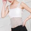Camisola de Diamantes de Verano 2022 Primavera y Verano Tubo para el Pecho Envuelto en Encaje Camisola Larga Anti-Exposición para Mujer