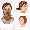 Bufanda de mujer suéter fino velo protector solar nuevo bufanda pequeña cuello protección del cuello otoño e invierno máscara bufanda de mujer