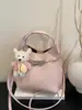2026 Nueva Moda Bolso de Hombro Versátil Bolso de Mano Casual Bolso Cruzado de Axila con Textura de Lichi Bolso Cruzado Sencillo