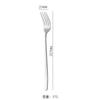 Vajilla de Acero Inoxidable 304 estilo coreano Cuchara Tenedor Hogar Mango Largo Cuchara para Sopa Cuchara Comedor Cuchara para Café logo
