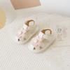 Sandálias de Bebê para Meninas Criança Criança Criança Criança Criança Criança Calçados 01-2-3 Anos Sapatos Fofos de Princesa para Crianças Verão