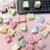 Acessórios de unha em miniatura de desenho animado de animais, presilhas de cabelo, brincos, acessórios de árvore para dedos DIY feitos à mão, tamancos, transfronteiriço