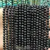 Suministrado directamente por el fabricante: cuentas redondas pequeñas de piedra natural, cuentas de arroz, cristal, turmalina, cuentas redondas de ágata, materiales hechos a mano para DIY, accesorios para pulseras