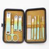 Set de Cortauñas de 18 Piezas Set de Herramientas para Manicura y Pedicura con Cortauñas, Alicates para Cutículas, Limpiador de Oídos, Lima, Aguja para Acné, Pinzas para Cejas, Herramientas Multifuncionales
