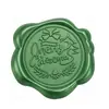 Adesivo de carimbo de cera de vedação verde pinho Série de Natal adesivo de selo para decoração de envelope convite garrafa de vinho presente