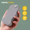 Toalla de baño de esponja 3D mejorada para niños, uso a doble cara, una herramienta mágica para bañar y exfoliar