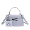 Bolso Pequeño de Alta Gama con Patrón de Piedra para Mujer 2026 Nuevo Nicho Retro Bolso de Mano Estilo Kelly Bolso Cruzado Texturizado Otoño e Invierno