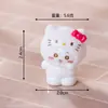 Figuritas Creativas y Lindas de Sanrio Decoraciones DIY para Sala de Estar Ornamentos de Gama Alta de Nicho para Coche y Escritorio