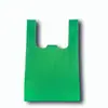 Bolsa chaleco no tejida bolsa de comercio exterior bolso de protección ambiental bolsa de compras de supermercado ropa publicidad regalo bolsa de educación