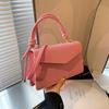 Bolso Casual de Estilo Occidental para Mujer Verano 2024 Nueva Moda Bolso de Hombro Portátil Moderno Simple Bandolera Bolso Cuadrado Pequeño para Mujer