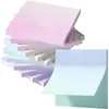 Pegatina de Superficie Curva Pegajosa Fuerte Nota Adhesiva Color Degradado Nota Adhesiva Comercio Electrónico Transfronterizo de Amazon Estudiante Oficina Pegatina N Veces Personalización