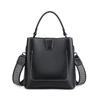 Comercio Exterior Bolsos de Mujer Nuevos Bolsos de Mujer Bolsos de Mano de Piel de Vaca Bolsos Cubo Bolsos de Hombro Cruzados Retro Europeos y Americanos Venta al por Mayor