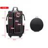 Bolsa para Cadeira de Pesca Leve com Rodas e Casca Rígida Bolsa Espessa Impermeável com Estrutura de Arame de Aço para Equipamento de Pesca Mochila Portátil
