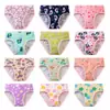 Cuecas infantis Cross-Border 100% algodão, calcinhas infantis Cross-Border, calcinhas populares para meninas na Amazon.