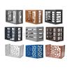 Cubierta de Aleación de Aluminio para Aire Acondicionado, Cubierta Protectora para Unidad Exterior, Revestimiento Perforado de Aluminio para Aire Acondicionado, Cubierta Protectora Perforada y Calada para Aire Acondicionado