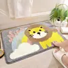 Alfombra de Piso para Sala de Estar de Cachemira Sintética para Animales Pequeños Transfronteriza Antideslizante Fácil de Cuidar Felpudo de Entrada Antideslizante Alfombrilla Absorbente para Baño
