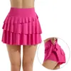 Amazon Falda Deportiva Falsa de Dos Piezas Transfronteriza para Mujer Verano Cintura Alta Plisada Falda de Yoga Running Entrenamiento Secado Rápido Falda de Tenis