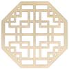 Posavasos de madera para cocina, con aislamiento térmico antiescaldaduras, para taza de té y café, creativo, hueco, multiestilo, para el hogar