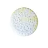 Juguete para mascotas para perros, frisbee bicolor en amarillo y blanco, duradero y masticable, adecuado para alimentar, suministros de entrenamiento interactivo para Border Collies