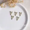 Arco Nail Art Jóias DIY Liga de Metal Asas de Borboleta Tridimensionais Broca de Unhas Vestir Armadura Decoração Pequenos Acessórios