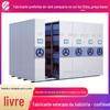 Armário de arquivo manual sala de arquivo de fábrica inteligente elétrico compacto prateleira rack de arquivo tipo trilho armário compacto móvel
