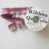 Fita de Natal Flor Material de embalagem Presente assando decoração DIY Material Flower Bundle Ribbon Gauze Fita plissada