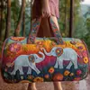 2026 Nova Série Animal Transfronteiriça Bolsa de Viagem Acolchoada Portátil de Curta Distância Bolsa Multifuncional Esportiva Fitness
