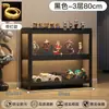 Vitrine Acrílica Transparente Armário Feito à Mão Modelo para Sala de E-Sports Prateleira de Armazenamento Multicamadas com Luz e Fechadura