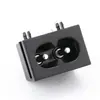 Ac019 Tomada Macho de Figura Oito, Tamanho 15*22mm, Feita de Material Totalmente de Cobre