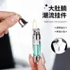 Encendedor Nuevo de Moda con Tanque de Aceite Transparente, Encendedor Portátil de Queroseno con Encendido de Pedernal, Encendedor de Cigarrillos Compacto, Transfronterizo