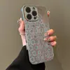 Patrón Retro Adecuado para Apple 16Promax Hermosa Elegante Moderna Funda para Teléfono Móvil de Mujer Iphone15 Galvanizado