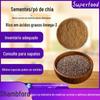 Sementes de Chia Bolivianas Fonte Atacado Alta Fibra Alimentar Saciedade Substituição de Refeição Matéria-Prima Pronta para Comer Sementes de Chia Sem Lavar