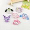 Corte de Lentejuelas de Alta Transparencia Dibujo Animado de Animal Pequeño Accesorios Europeos de Resina Accesorios Hechos a Mano DIY Pasador Cuerda para el Cabello Hebilla de Zapato Accesorios Accesorios