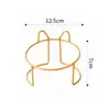Comedero de cerámica para gatos con soporte alto y protección para el cuello, soporte doble para cuencos, cuenco de cerámica para mascotas que previene volcaduras, diseñado para proteger la columna cervical de la mascota, cuenco especial para gatos