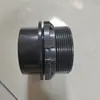 Tanque de agua de torre de pulverización junta diámetro interior 75 mm plástico tanque de agua pecera estanque cubo rosca exterior interfaz tubería accesorios no