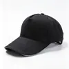 Gorra de béisbol de algodón puro con hebilla de cobre de tres paneles, sombrero para el sol, sombrero de sol de moda versátil estilo coreano, en stock