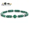 Amazon Shein best-seller transfronteiriço pulseira retangular de cristal rosa pedra imperial para homens e mulheres, pulseira simples e elegante Shein
