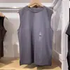 Camiseta sin mangas de mezcla de algodón para hombre y mujer 2026 Verano Color Sólido Absorbe el Sudor Camiseta sin Mangas 482760/475363