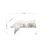 Pantalla de borde de hora casual auto-reparable oso polar figura linda tendencia nacional creativa muñeca de borde de pantalla